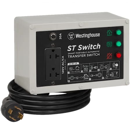 Westinghouse Power Equipment 20-Amp (120V) Single-Phase ST Automatic Transfer Switch N/A