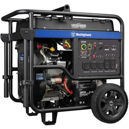 Westinghouse Power Equipment 14,500-Watt (120 / 240V) Electric Button / Remote Start Gasoline Portable Generator with CO Sensor N/A