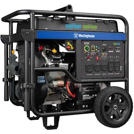 Westinghouse Power Equipment 14,500-Watt (120 / 240V) Electric Button / Remote Start Multi-Fuel Portable Generator with CO Sensor N/A