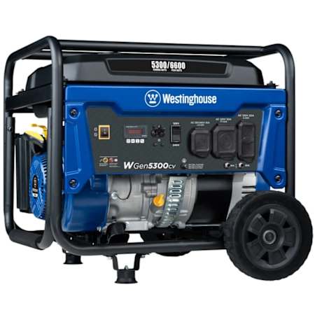 Westinghouse Power Equipment 5,300-Watt (120 / 240V) Recoil Start Gasoline Portable Generator with CO Sensor (CARB) N/A