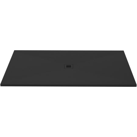 WETSTYLE Feel Collection 72" x 42" Rectangular Shower Base with 4 Threshold and Center Drain Slate Black