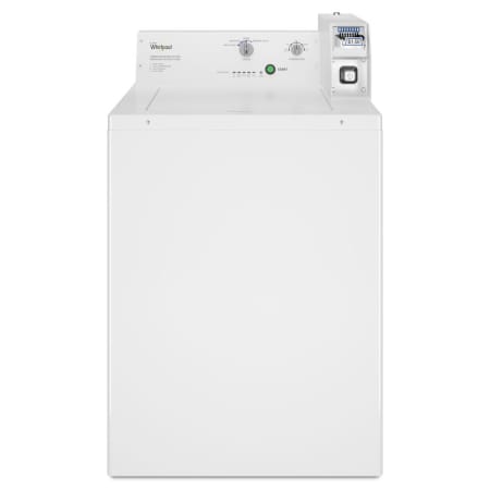 Whirlpool 27 Inch Wide 2.9 Cu. Ft. Top Loading Commercial Washer White