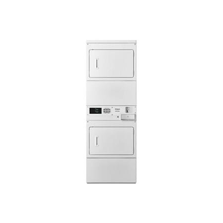 Whirlpool 27 Inch Wide 14.8 Cu Ft. Commercial Gas Dryer with Coin Drop White