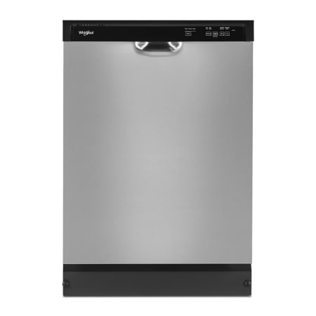 Whirlpool 24 Inch Wide 12 Place Setting Energy Star Certified Built-In Top Control Dishwasher with Triple Filter Wash System Stainless Steel