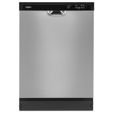 Whirlpool 24 Inch Wide 12 Place Setting Built-In Fingerprint Resistant Front Touch Control Dishwasher Stainless Steel
