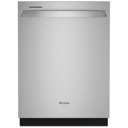 Whirlpool 24 Inch Wide 15 Place Setting Built-In Fingerprint Resistant Top Control Dishwasher with 3rd Rack and Water Repellent Silverware Basket Fingerprint Resistant Stainless Steel