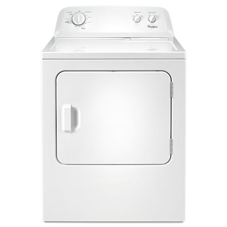 Whirlpool 7.0 cu.ft Electric Dryer with Wrinkle Shield White