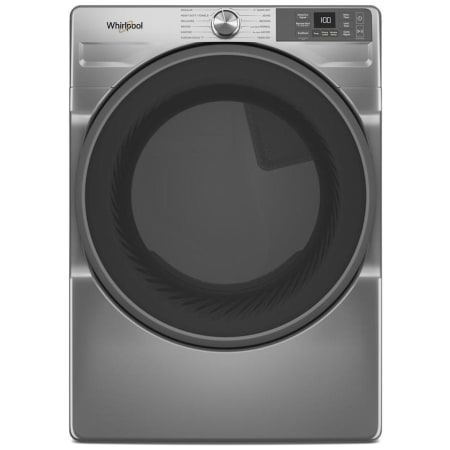 Whirlpool 27 Inch Wide 7.4 Cu. Ft. Energy Star Certified Electric Dryer with Wrinkle Shield Option Radiant Silver