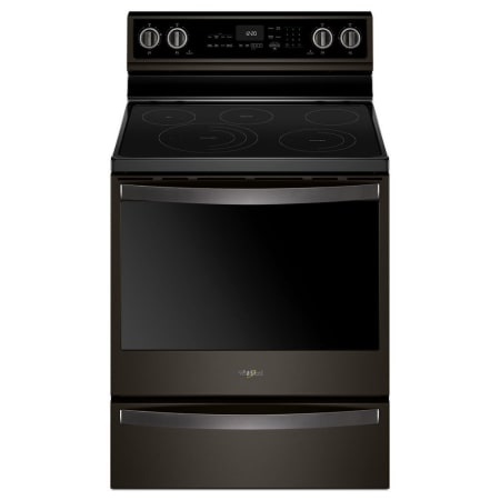 Whirlpool 30 Inch Wide 6.4 Cu. Ft. Freestanding Electric Range Black Stainless Steel