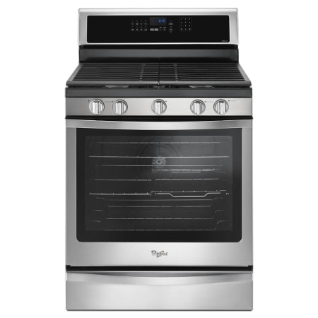 Whirlpool 30 Inch Wide 5.8 Cu. Ft. Free Standing Gas Range with Frozen Bake™ Technology Fingerprint Resistant Stainless Steel