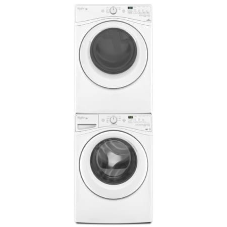 Whirlpool-WFW81HEDW-WED81HEDW-Pair Stacked