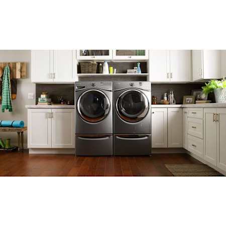 Whirlpool-WFW95HED-WED95HED-Chrome Shadow Pair Installed