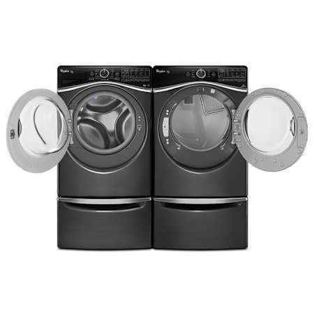 Whirlpool-WFW97HED-WED97HED-Pair Open With Pedestal In Black Diamond