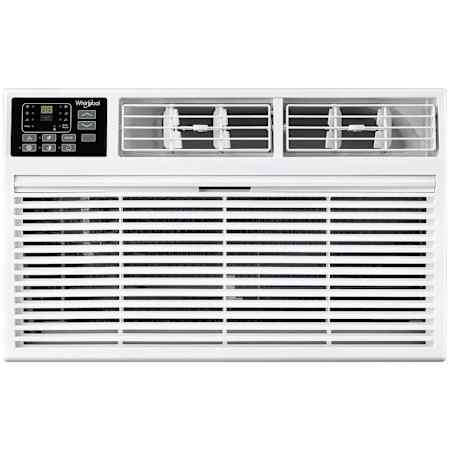 Whirlpool 12,000 BTU 230V Programmable Through the Wall Air Conditioner with Heater and Remote White