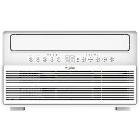 Whirlpool 8,000 BTU 115V Programmable Inverter Window Air Conditioner with Remote White