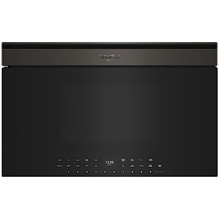 Whirlpool 30 Inch Wide 1.1 Cu. Ft. 1000 Watt Built In Microwave Black Stainless