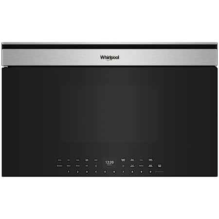 Whirlpool 30 Inch Wide 1.1 Cu. Ft. 1000 Watt Fingerprint Resistant Built In Microwave Fingerprint Resistant Stainless Steel