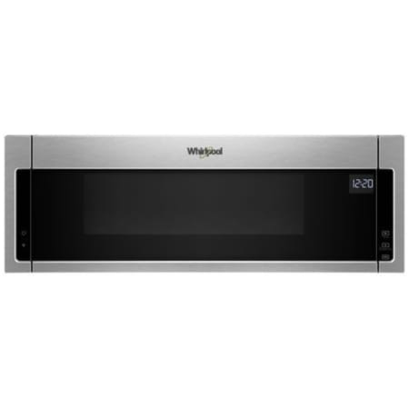 Whirlpool 30 Inch Wide 1.1 Cu. Ft. 1000 Watt 400 CFM Over the Range Microwave with Halogen Lighting Stainless Steel
