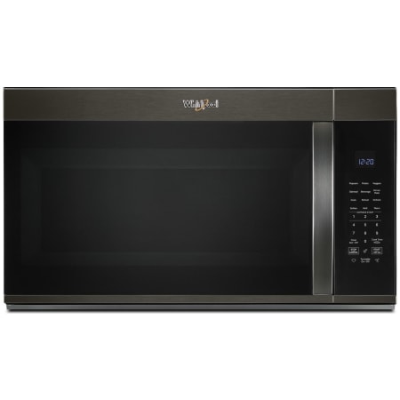 Whirlpool 30 Inch Wide 1.9 Cu. Ft. Fingerprint Resistant Over the Range Microwave with Sensor Cooking Fingerprint Resistant Black Stainless