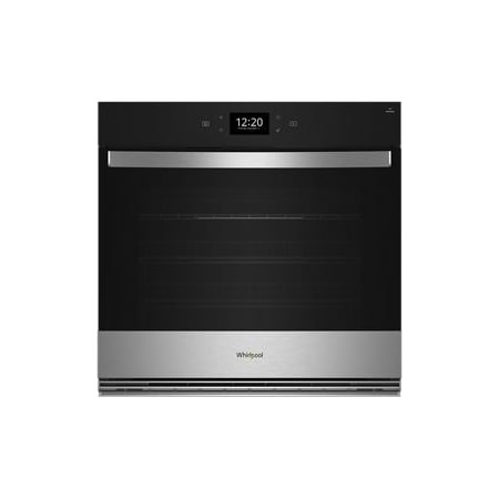 Whirlpool 30 Inch Wide 5.00 Cu. Ft. Electric Single Oven with Delay Start Fingerprint Resistant Stainless Steel