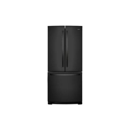 Whirlpool 30 Inch Wide 19.68 Cu. Ft. French Door Refrigerator Black