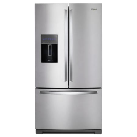 Whirlpool 36 Inch Wide 26.8 Cu. Ft Capacity Energy Star Certified French Door Refrigerator with In-Door-Ice Storage and Dual Ice Makers Fingerprint Resistant Stainless Steel