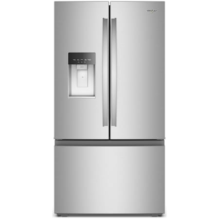 Whirlpool 36 Inch Wide 23.4 Cu. Ft. Energy Star Certified Fingerprint Resistant French Door Refrigerator Fingerprint Resistant Stainless Steel