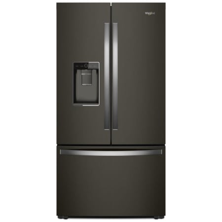 Whirlpool 36 Inch Wide 23.8 Cu. Ft. Fingerprint Resistant French Door Refrigerator with In-Door-Ice Storage Fingerprint Resistant Black Stainless