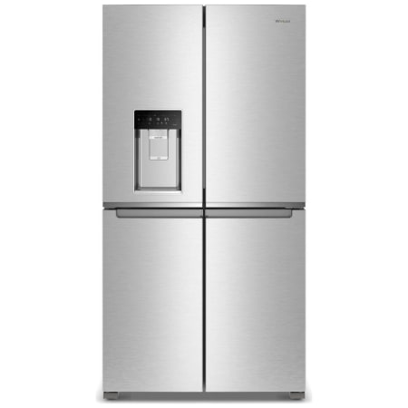 Whirlpool 36 Inch Wide 19.1 Cu. Ft. Energy Star Certified Fingerprint Resistant Four Door with In-Door-Ice and Water Fingerprint Resistant Stainless Steel