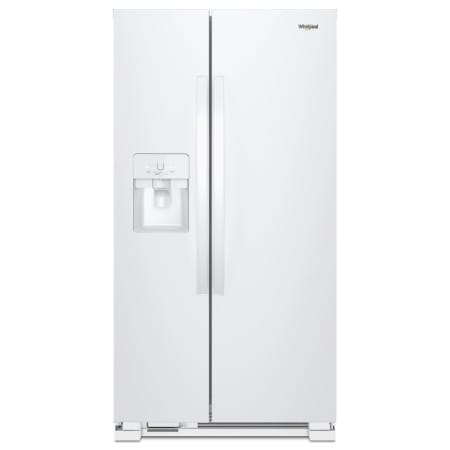 Whirlpool 36 Inch Wide 24.55 Cu. Ft. Side by Side Refrigerator White