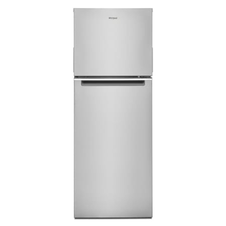 Whirlpool 25 Inch Wide 12.9 Cu. Ft. Top Freezer Refrigerator with Infinity Slide Shelf Fingerprint Resistant Stainless Steel