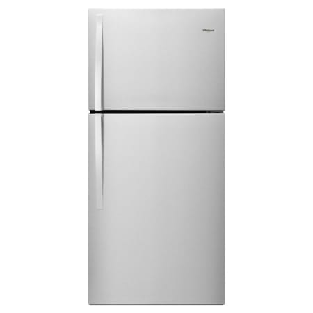 Whirlpool 30 Inch Wide 19.14 Cu. Ft. Top Mount Refrigerator Metallic Steel