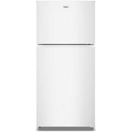 Whirlpool 30 Inch Wide 19.3 Cu. Ft. Top Freezer Refrigerator with Total Coverage Cooling White