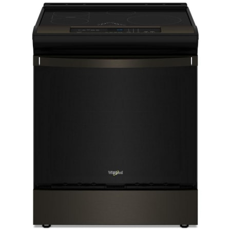 Whirlpool 30 Inch Wide 6.4 Cu. Ft. Energy Star Certified Slide In Fingerprint Resistant Induction Range with Griddle Zone and No Preheat Air Fry Fingerprint Resistant Black Stainless