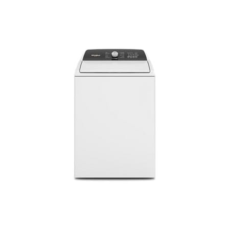 Whirlpool 28 Inch Wide 4.5, 5.2 Cu. Ft. Top Loading Washing Machine with Built In Faucet White