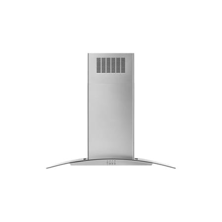 Whirlpool 80 - 340 CFM 36 Inch Wide Island Range Hood with LED Task Lighting Stainless Steel