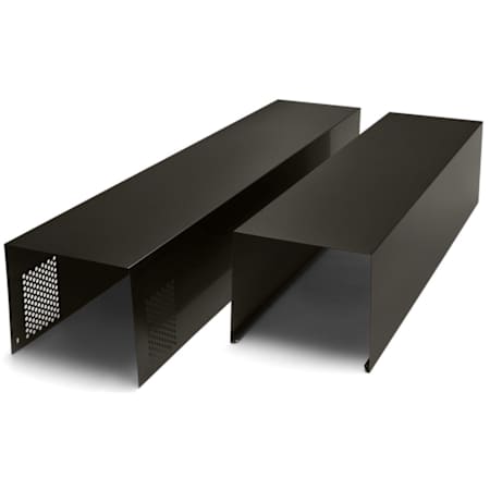 Whirlpool Wall Hood Chimney Extension Kit Black Stainless Steel