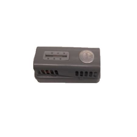 White-Rodgers Line Voltage locked Case Concealed Dial Thermostat for Heating Grey