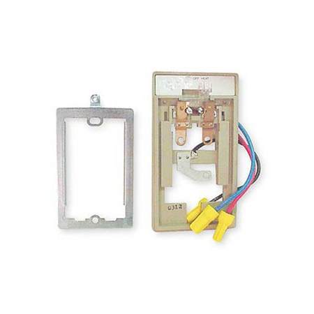 White-Rodgers Heat ONLY Subbase for Line Voltage Thermostat Models 1A10-651, 1A16-51 na