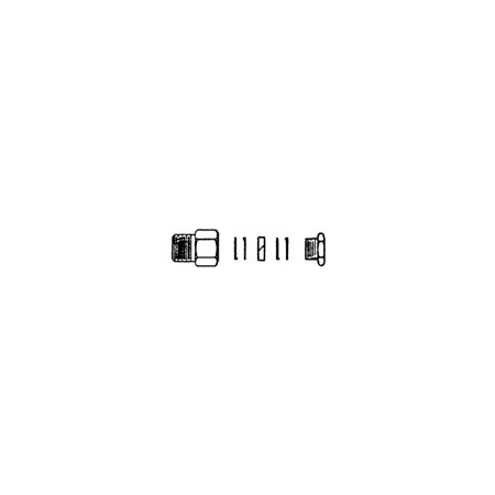 White-Rodgers Packing Nut with 1/2" Threads N/A