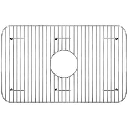 Whitehaus 23-1/2" L x 16-1/8" W Stainless Steel Basin Rack with Rubber Feet Stainless Steel