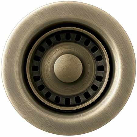 Whitehaus Accessory Basket Strainer Antique Brass
