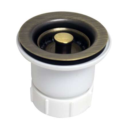 Whitehaus Accessory Basket Strainer Antique Brass