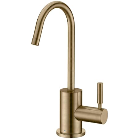Whitehaus Forever Hot Point of Use Modern Cold Water Drinking Water Faucet Antique Brass