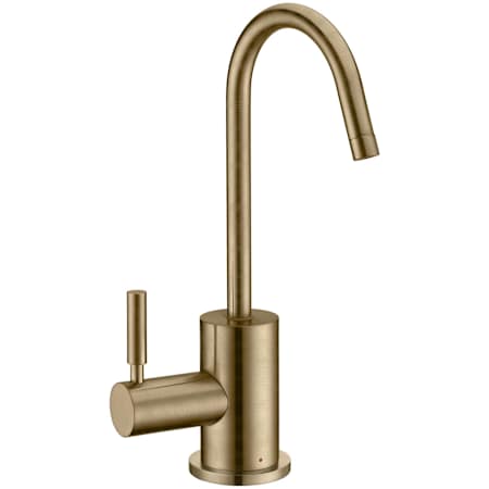 Whitehaus Forever Hot Point of Use Modern Hot Water Drinking Water Faucet Antique Brass