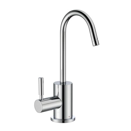 Whitehaus Forever Hot Point of Use Modern Hot Water Drinking Water Faucet Polished Chrome
