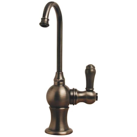 Whitehaus Point Of Use Single Hole Kitchen Faucet Pewter