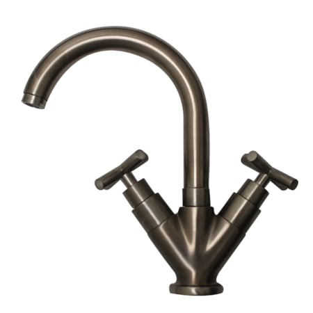 Whitehaus Luxe 1.2 GPM Single Hole Bathroom Faucet with Pop-Up Drain Assembly Brushed Nickel