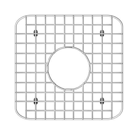 Whitehaus Matching Grid for Model WHNU1212 Stainless Steel