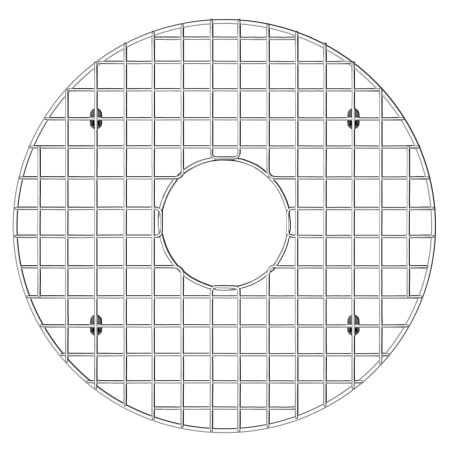 Whitehaus Matching Grid for Model WHNDB16 Stainless Steel